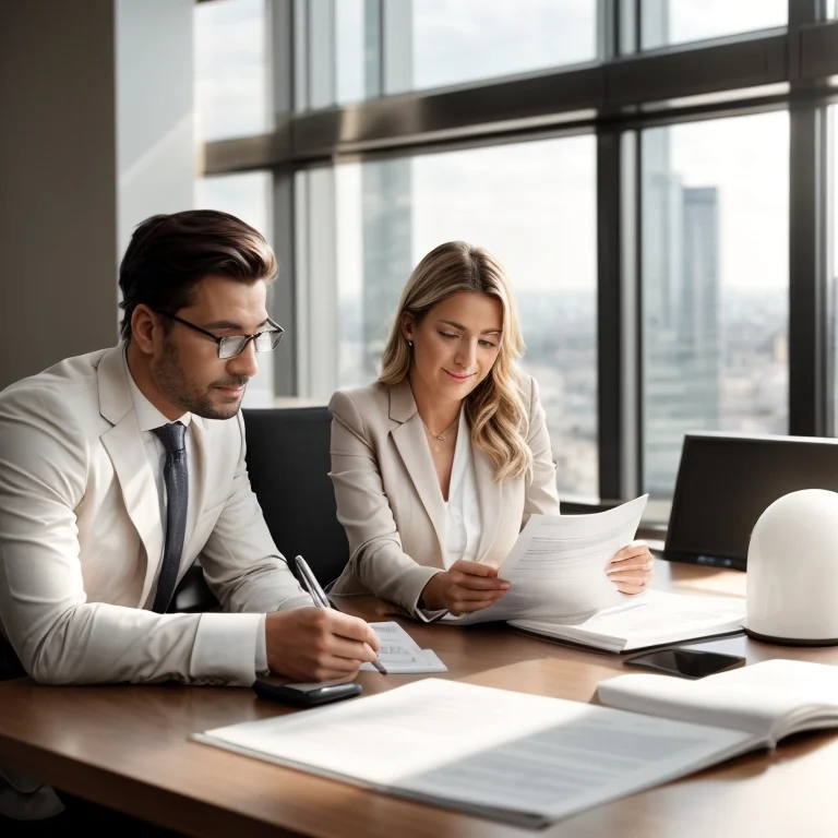 Client meeting at DealNowLaw office